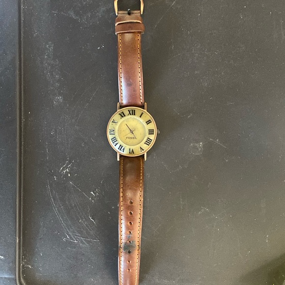 Fossil leather watch - Picture 3 of 9